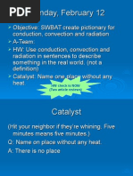 Conduction Convection Radiation 