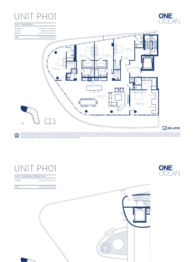 One Ocean Penthouse Floor Plans.pdf Wall Bedroom