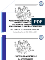 Metodos Numericos Mas Usuales en Quimica
