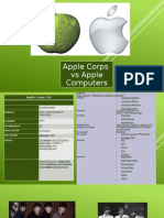 Apple Corps vs Apple Computers Trademark Dispute History