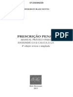 Índice - Prescrição Penal - Frederido Blasi Netto (2013)