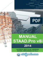 Manual Completo de STAAD Pro v8i PDF