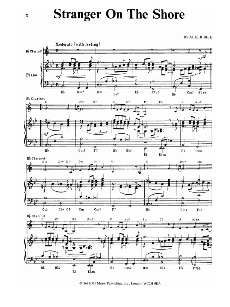 Acker Bilk Stranger On Shore (With Jazz