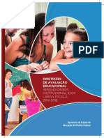 Diretrizes de Avaliação Educacional - SEEDF - 2014-2016