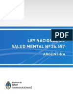 Ley Nacional Salud Mental 26.657