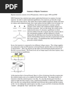 Download bipolar transistor notes1 by KAUNDINYA SN2707294 doc pdf
