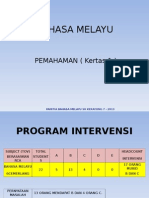 Program Intervensi BM 2013