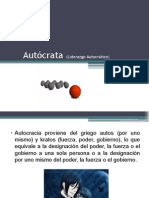 Liderazgo Autocrático