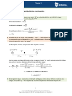 Ejercicio 3 Potencial Eléctrico Continuación