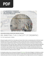 (Re-) Mapping The Concept of Dreaming