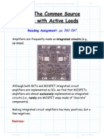 The Common Source Amp With Active Loads Lecture