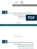 Etapas Docentes Desempeno EMS PDF