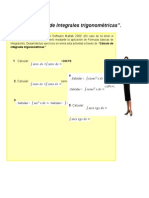 Integrales trigonometrica