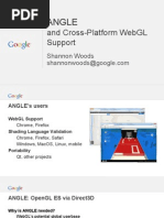 ANGLE and Cross-Platform WebGL Support
