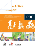 Choose Active Transport: A Teacher's Resource