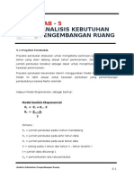 BAB 5 Analisis Kebutuhan Ruang