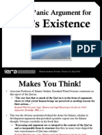 The Quranic Argument For Gods Existence 1.0 July 2014-Libre