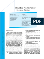 PVC Water Tank Manufacturing Details