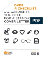 Devex International Development How To Write A Standout Cover Letter