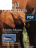 International Fund for Animal Welfare's - "World of Animals" - Issue 2