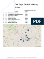 Milan in Two Days Packed Itinerary PDF