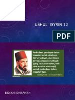 Ushul' Isyrin 12