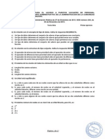 Examen Oposiciones Operador Infor Turno Libre