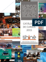 Catálogo de Formación de Grupo Shinè 2015