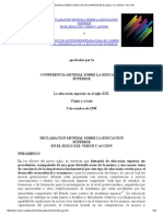 DECLARACION MUNDIAL SOBRE LA EDUCACION SUPERIOR EN EL SIGLO XXI_ VISION Y ACCION.pdf