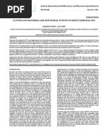 Download In Vitro Antibacterial and Antifungal Activity of Selected Essential Oils by souleymanfaye SN270784779 doc pdf
