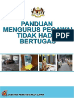 Panduan Mengurus Pegawai THB