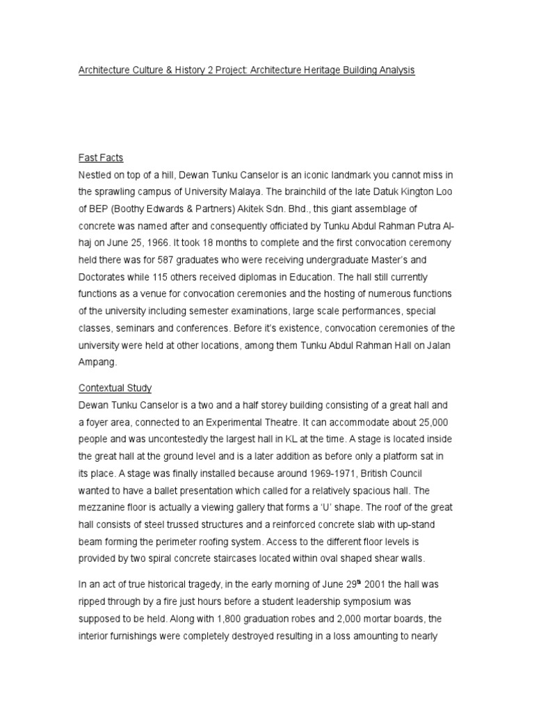 DEWAN TUNKU CANSELOR ANALYSIS | Window | Art Media | Free ...