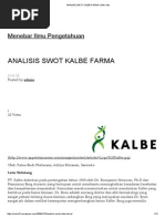 Download Analisis Swot Kalbe Farma _ Moko Apt by aklahafiz SN270795199 doc pdf