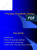 Principles of Antibiotic Therapy