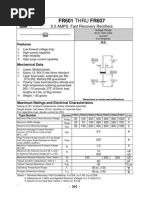 Diode FR607