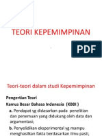 Teori Kepemimpinan