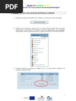 Como Criar Uma Pasta de Ficheiros No Moodle