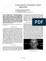 Eye Movement Detection For Wheelchair Control Application