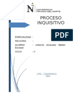 Sistema inquisitivo: principios y características