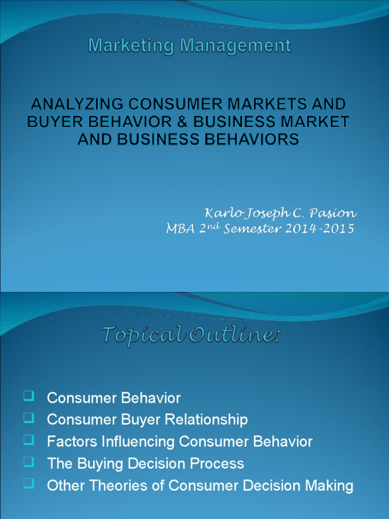 Understanding Consumer Behavior Factors | PDF | Behavior | Consumer ...