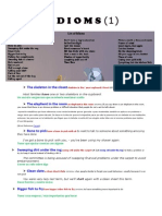 IDIOMS The Skeleton in The Closet 1