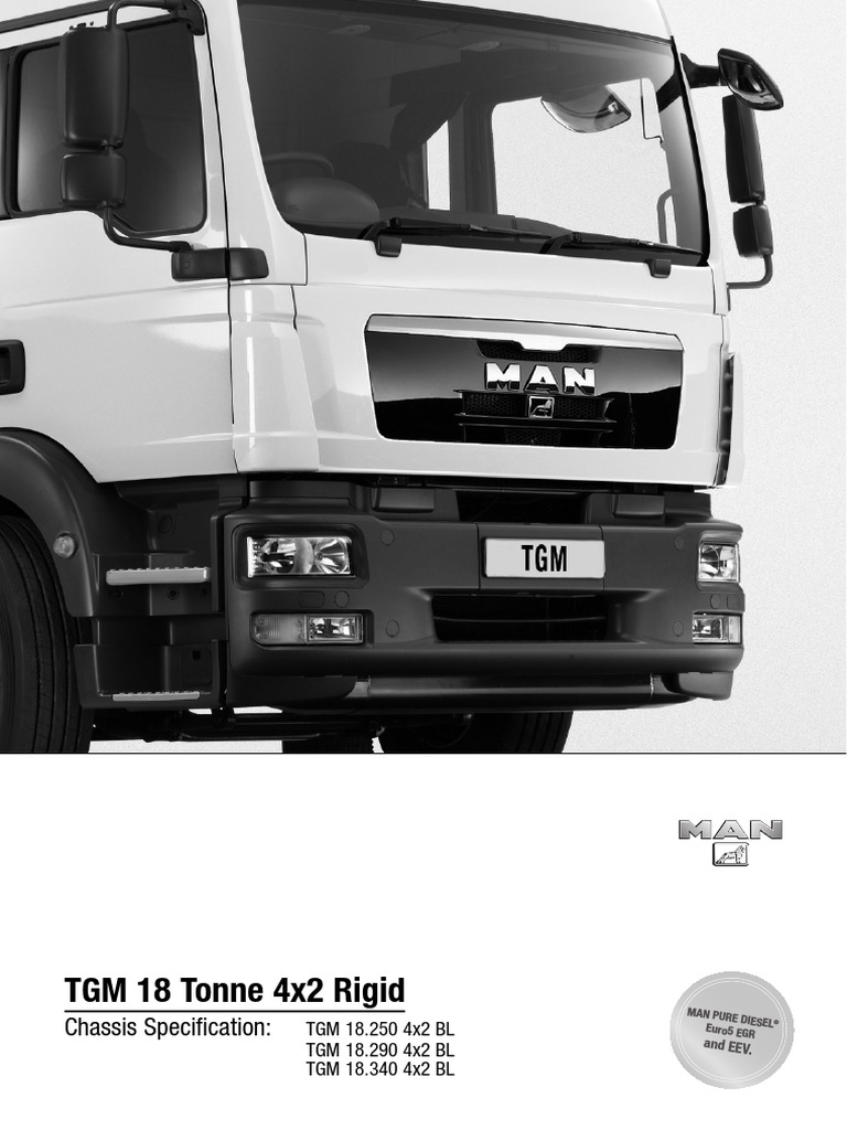 MAN TGM 18t 4x2 Rigid | PDF | Transmission (Mechanics) | Axle