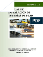 Instalacion de Tuberias Pead