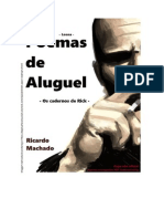 Poemas de Aluguel - Ricardo Machado