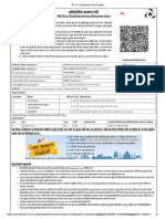 IRCTC LTD, Booked Ticket Printing-Hindi