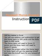 Football Mania Project