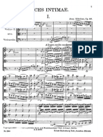Jean Sibelius - Voces Intimae String Quartet Op.56 Score