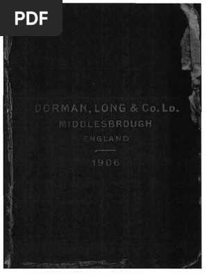Dorman Long 1906 Handbook | PDF