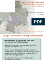 Presentation on Middletown Downtown Zoning Overlay given on Monday July 6 by KSK Architects Planners and Historians Inc.