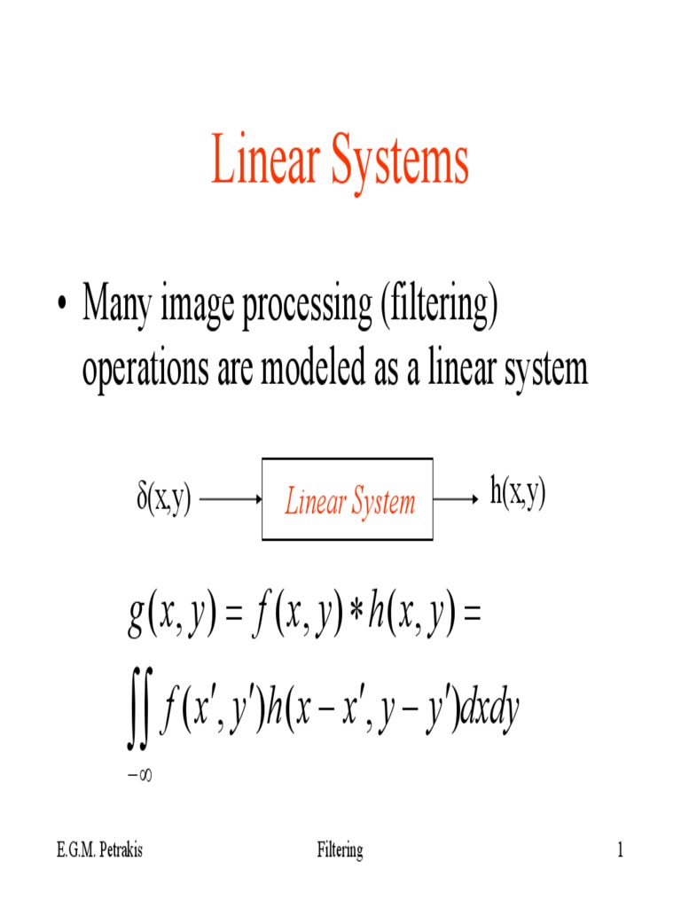 Filtering | PDF